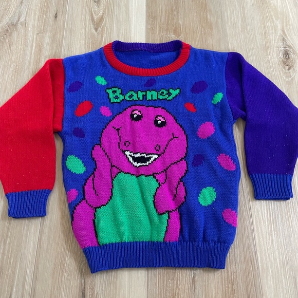 Vintage Barney Sweater - Picture 1 of 3